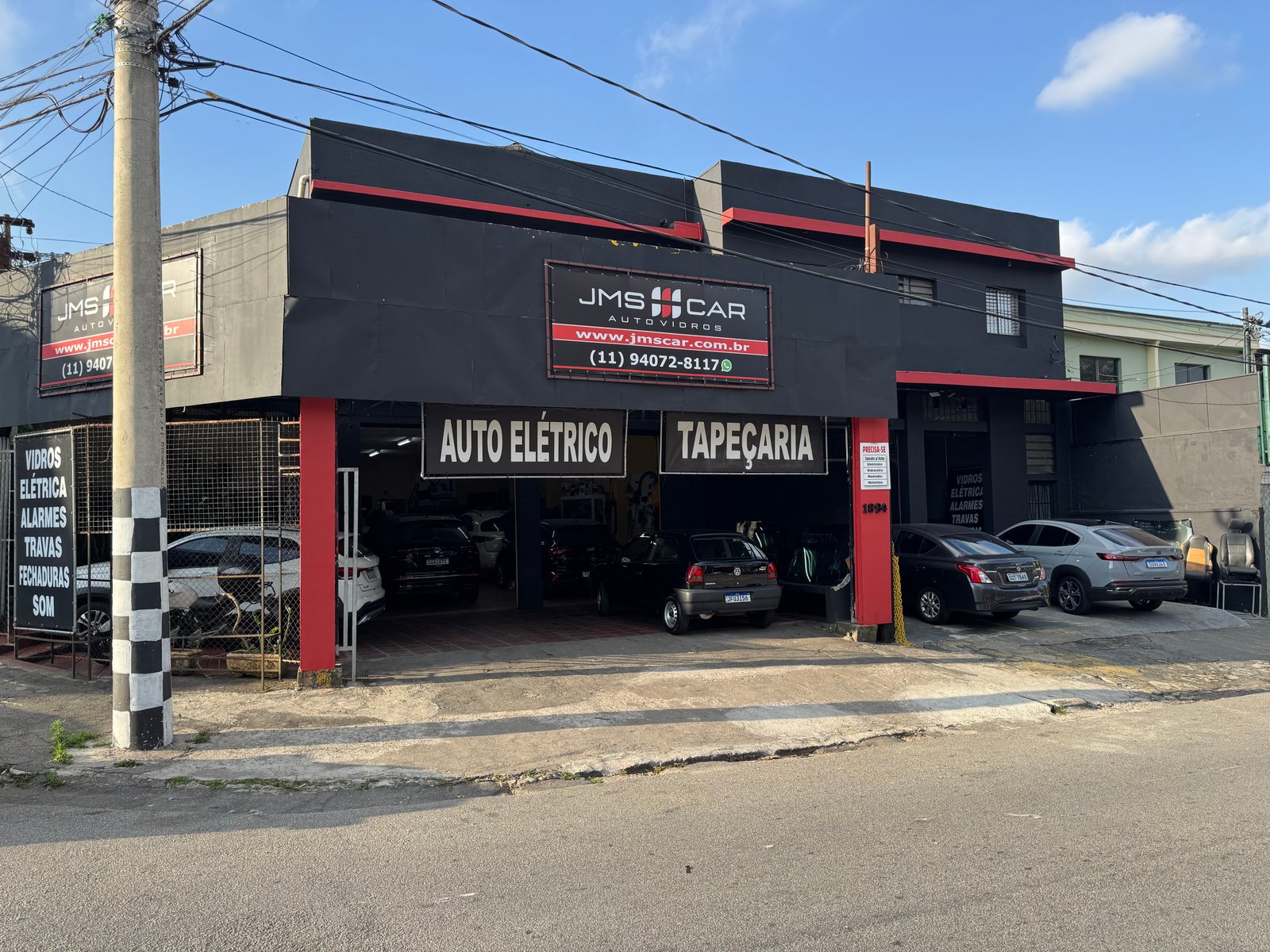 Fachada da JMS Car